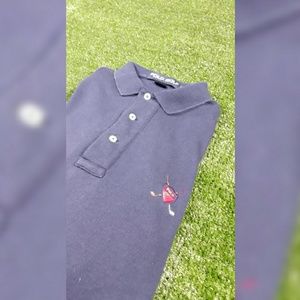 Ralph Lauren size M Navy polo long sleeve